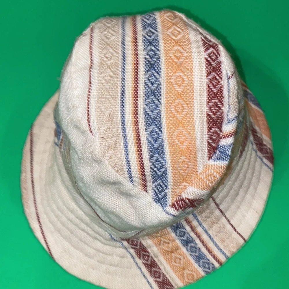 VTG asymmetrical unisex bucket hat made in the USA Size OS